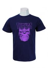 Wosa - Thanos Purple Print Blue  T-shirt For Men
