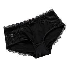 Women's briefs-new explosions mid-waist ice silk panties