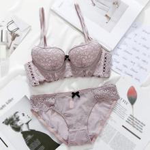 Fashion Sexy Bra Sets Embroidery Lingerie Underwear Women