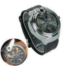 Refillable Butane Gas Cigarette Cigar Lighter Watch