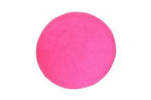 Felt Solid Round Cushion - Pink