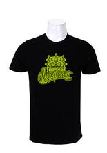 Wosa - Black West Coast Customs Printed T-shirt For Men