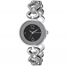 Sonata Black Dial Analog Watch for Women - 8136SM01