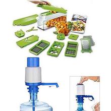Pack Of 2 - Nicer & Dicer And Manual Drinking Water Pump