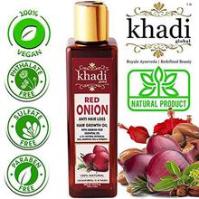 Khadi Global Red Onion Hair Oil for Hair Growth with