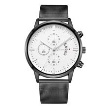 Mens Watches Top Luxury Brand Stainless Steel Quartz Watch