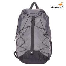 Fastrack Grey Textured Casual Backpack For Men - A0625NGY01