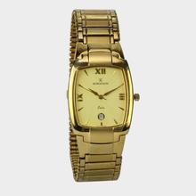 Romanson NM7628MM1GA81G Golden Strap Analog Watch For Men