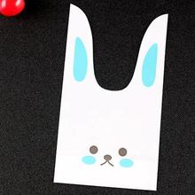 10pcs Bunny Cookies Gift Bags Birthday Wedding Party Decoration Kawaii