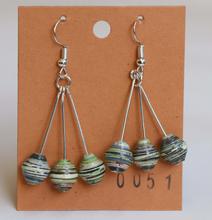 Artificial paper Earrings