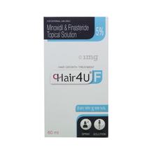 Hair 4U F, Minoxidil & Finasteride Topical Solution Usp 5.0% W/V, 60Ml