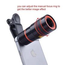 12X Zoom Camera Lens for All Smart Phone with Mini Tripod