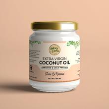 Organic Cold Pressed Extra Virgin Coconut Oil 180ml