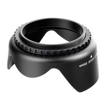 55mm Tulip Flower Lens Hood for Canon Nikon DSLR Lens Hood