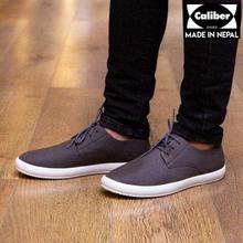 Caliber Shoes Black Casual Lace Up  Shoes For Men - ( 656 O )