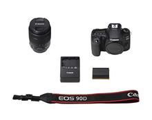 Canon EOS 90D Digital SLR Camera with EF-S 18-135mm f/3.5-5.6 Image Stabilisation USM Lens Kit - Black