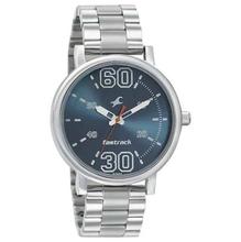 Fastrack 38052SM03 Fundamentals Blue Dial Analog Watch For Men - Silver