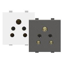 Polycab 06A 5-Pin Socket Outlet 2M- White SLV0200201/02 





					Write a Review