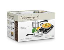 Devidayal 3 pcs Cookware set