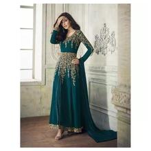 Designer Morphe Color Embroidered Work Party Wear Anarkali Suit