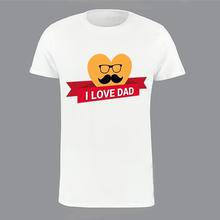 I love Dad Printed Tshirt