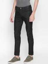 Being Human BLACK SOLID SLIM FIT JEANS For Men- BHDI9064