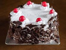 Black Forest Plain Cake