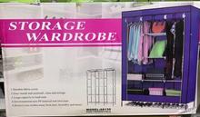 Folding Clothes Closet Wardrobe Daraz Storage Rack Organizer Cabinet Cupboard(Color May Vary)