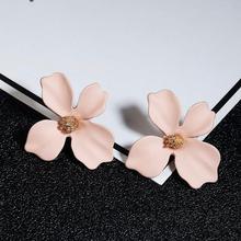 5 Pairs Korean Style Cute Flower Stud Earrings For Women