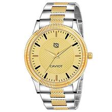 Q&Q Q944J001Y Golden Dial Analog Watch For Men