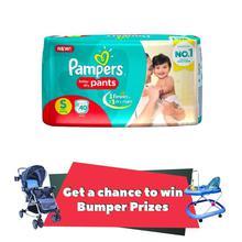 Pampers New Diapers Pants, Small (40 Count)