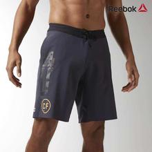 Reebok Lead Grey CrossFit Super Nasty Core Board Shorts For Men - BK0373