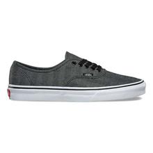 Vans Black VN0A38EMU4J Authentic Oversized Herringbone Sneakers - 8203