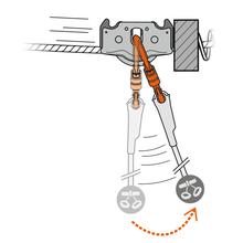 Petzl Trac Guide Pulley Zip Wire Trolley Ziplin Pulleys Zipline Trolley for Adventure Parks