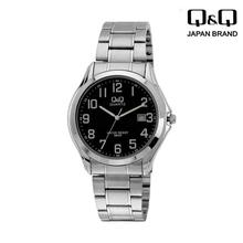 Q&Q A378J205Y Silver/Black Analog Watch For Men