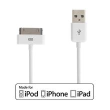 30 pin USB Cable Charger Sync Cable MA591FE/C For Iphone 3G 3GS 4 4S Ipod Ipad 2 3 4 Gen