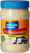 American Garden Mayonnaise, Garlic (473ml)