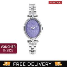 Titan 2418SM01 Raga Purple Dial Analog Watch For Women