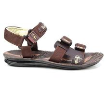 Raynold Velcro Strap Sandal For Men - Brown