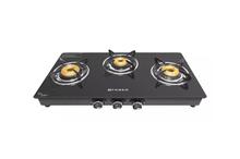 Faber BK 3 Burner Gas Stove - Black