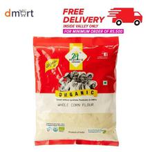 24 Mantra Organic Corn Flour, 500g