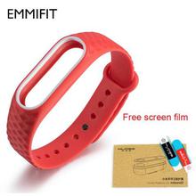 Xiaomi Mi Band 2 Bracelet Strap For Miband 2 Colorful Strap Wristband Replacement Smart Band Accessories For Mi Band 2 Silicone
