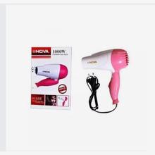 Nova Foldable Mini Hair Dryer 1000W Nv-1290