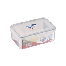 Prime Houseware Lock It Aqua Clear Rectangular Container, 1350 ml-1 Pc