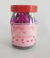 Valentine Special Kisses & 3 Free Empty Jars to fill Your Love