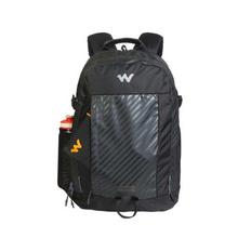 Wildcraft Black Acer Laptop Backpack With Clothing Compartment  - (8903338158196)