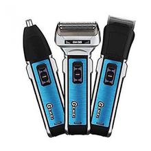 Gemei GM-589 Waterproof 3 In 1 Hair Clipper And Trimmer