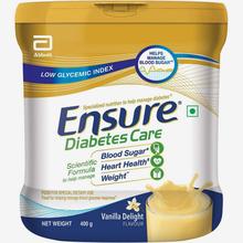 Abbott Ensure Diabetes Care Vanilla Delight Flavor Powder For Managing Sugar Level - 400 gm