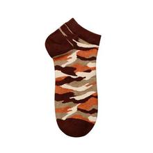 New fashion Low Cut Socks for Men Summer Camouflage Cotton socks