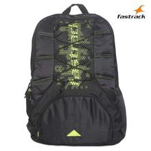 Fastrack Black/Yellow Printed Casual Backpack For Men - A0630NBK01